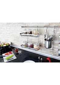 Resim Çağdaş İkili Lamalı Baharatlık 34 X 37 Cm 