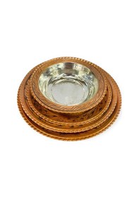 Resim 24 Parça İşlemeli Bakır Yemek Takımı Bakır 