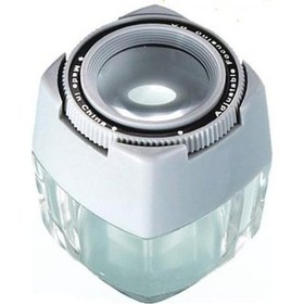Resim 8x Odaklama Mini Cep Büyüteç Mg13100-1 Beyaz 