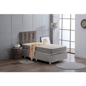 Resim 100x200 Azra Yatak Baza Başlık Seti 