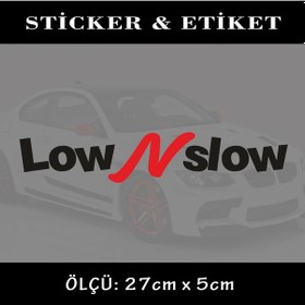 Resim slow oto sticker ön arka cam yazısı - tuning modifiye etiket 