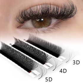 Resim 12 Sıra CoMango W-Şekilli Kirpik Uzatmaları, 0.07mm, Karışık Uzunluklar 8-15mm, 3D/4D/5D Hazır Fan, Yumuşak Doğal Görünüm, Çapraz/Kedi Gözü Stili, Başlangıçlar İçin İdeal, Çok Yönlü Kirpik Stilleri|Doğal Görünüm Kirpikler|Yumuşak Dokulu Kirpikler 