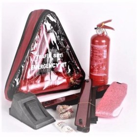 Resim ENSAR GİYİM Trafik Seti Emergency Kit Çantası (mevzuata Uygun) 