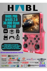 Resim Retro Arcade R40S Pro Arkos 2.0 +30.000 Oyunlu El Konsolu 256 GB 
