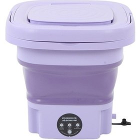 Resim Sellwell 8 KG Portatif Katlanabilir Çamaşır Makinesi 
