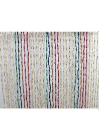 Resim Naturel Hasır Kapı Perdesi Halat Örgülü 90x190 Cm. Renkli 