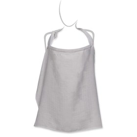 Resim Müslin Bebek Emzirme Önlüğü - Cotton Grey 