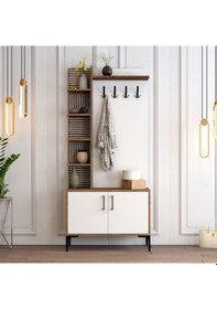 Resim Variant Variant Viyana D Portmanto Ceviz/Beyaz 