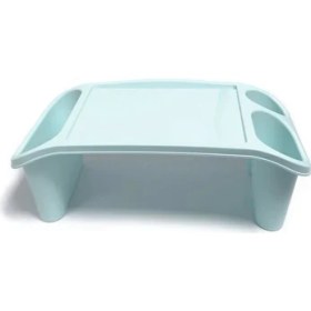Resim Saban Plastik Hobi Masası Laptop Sehpası Mavi 
