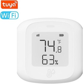 Resim Ximistore9 Akıllı Wifi Sıcaklık Ve Nem Ölçer - Uzaktan Kontrol, Otomatik Klima Ve Nemlendirici Açma Özelliği 