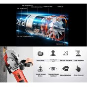 Resim Stilmax Elektrikli Duvar Oluk Kanal Açma ve Kablo Yerleştirme Makinesi 42MM 3500 Watt 6.5kg + Lazer Hizalama 