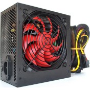 Resim Platoon PL-9264 600W Gaming Pc Power Supply 12CM Geniş Fan Güç Kaynağı 