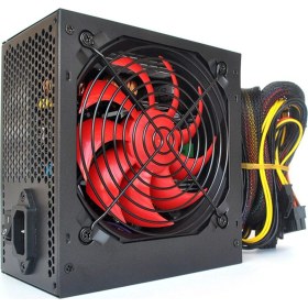 Resim Platoon PL-9264 600W Gaming Pc Power Supply 12CM Geniş Fan Güç Kaynağı 