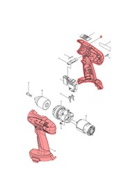 Resim Makita 6391D Gövde Ürün Kodu 187155-9 