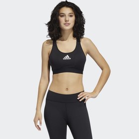 Resim Adidas FJ7262 Dont Rest Alphaskin Dolgulu Siyah Spor Bra 