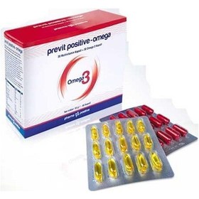 Resim Previt Positive Omega 3 60 Kapsül 