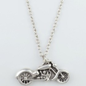 Resim Chopper Motor Düz Zincir Kolye 