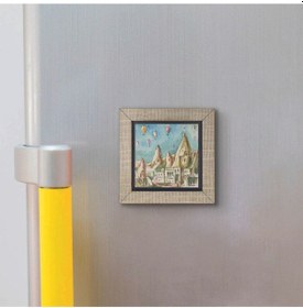 Resim Kapadokya Baskılı Mdf Magnet 7x7 305 