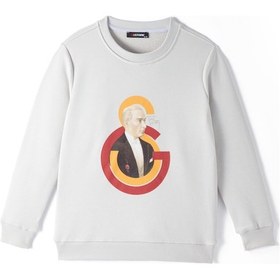 Resim Galatasaray Çocuk Ata Sweatshirt C251282 Gri 
