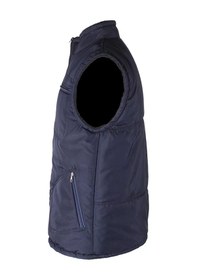 Resim Kışlık Polar Astarlı Yelek İş Güvenliği Ve Outdoor İçi Micro Konforlu Fonksiyonel Tasarım Lacivert 