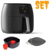 Resim Philips Xxl 7,3 Lt Kızartma, Fırınlama Izgara, Tüm Aksesuarlar Içinde Avantaj Set Airfryer 