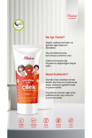 Resim Balen Doğal Çocuklar İçin Çilek Özlü Diş Macunu * 75 ML 