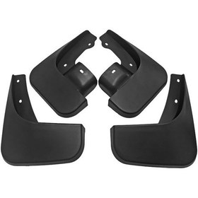 Resim Suzuki Jimny 2005-2018 İçin 4 Adet / Takım Araba Oto Yumuşak Plastik Sıçrama Flapları Çamurluk Koruması 