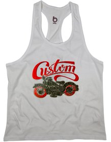 Resim BLUU Chopper Fitness Gym Tank Top Sporcu Atleti 