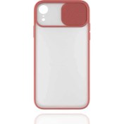 Resim Mobaxaksesuar Apple iPhone Xr 6.1 Kılıf Kamera Kapatmalı Lensi Case 