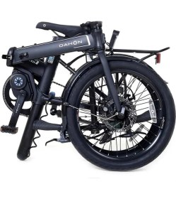 Resim Dahon Unio E20 Dahon Disk Fren Elektrikli Katlanır Bisiklet-Siyah 