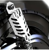 Resim Cloudstore 2 Adet Silvery Motosiklet Atv Egzoz Koruma Tüpü Dayanıklı Alüminyum Koruyucu 