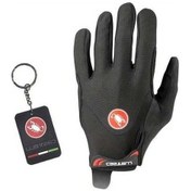 Resim Pazly Black Red Nefes Alabilir Uzun Parmaklı Bisiklet Eldiveni Xl, Dağ Yol Bisikleti İçin 