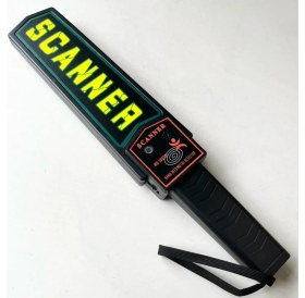 Resim MDSTECH Super Scanner El Tipi Metal Dedektörü | Sesli Titreşimli Alarm | Hassas Güvenlik Dedektörü | 9V Pil Hediyeli 