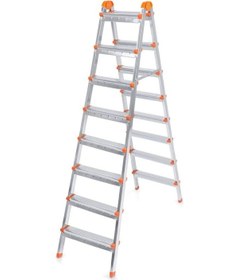 Resim Doğrular-perilla Doğrular Perilla Çift Çıkışlı Merdiven 8+8 Basamaklı 12508 
