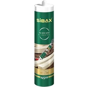 Resim Sibax Ns68 Poliüretan Ekspres Şeffaf Sıvı Çivi 280 ml 