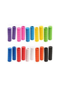 Resim Turuncu Kaymaz Bmx Mtb Dağ Bisikleti Gidon Kavrama Bisiklet Bisiklet Kolu Bar Kapağı Turuncu 