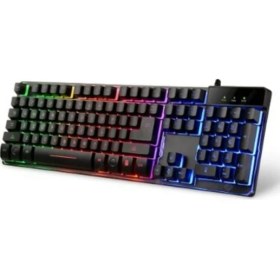 Resim Carboon CK-8000 Rgb LED Işıklı Gaming Kablolu Oyuncu Klavyesi 