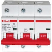 Resim Himel 3x80A 10kA C Eğrisi Otomatik Sigorta 