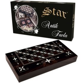 Resim Star Tavla Takımı Polyester Antik Damla 1021033 