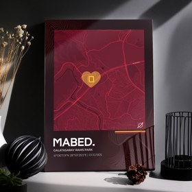 Resim MABED - GALATASARAY POSTER TABLOSU - Ahşap / 21*30 