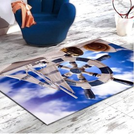 Resim Halıportalı Üç Boyutlu Pvc Taban Çocuk Odası Halısı I-B-427 