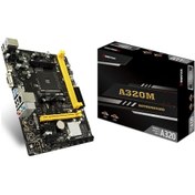 Resim Biostar A320MH AMD A320 2933 MHz DDR4 Soket AM4 mATX Anakart 