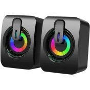 Resim Magicvoice MV-24836 USB Mini Hoparlör (2X3WATT) 
