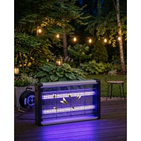 Resim Eco Lounge Elektrikli Sinek Öldürücü Lamba Sessiz Çalışan Uv Işıklı Haşere Kovucu 6W 