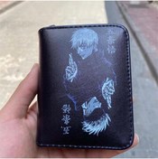Resim Köstebek Anime Jujutsu Kaisen Mirror Kısa Cüzdan 