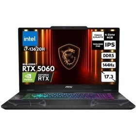 Resim MSI Cyborg 17 B13WFKG-092XTRHMF11 i7-13620H 48 GB 4 TB SSD 8 GB RTX5060 17.3" Dos Dizüstü Bilgisayar 