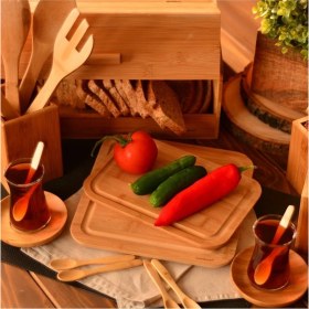 Resim Beyaz 19 Parça Mutfak Seti, Şık ve Kullanışlı Ev Gereçleri 