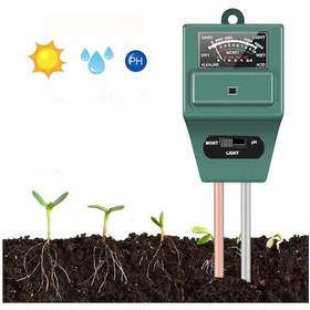 Resim Toprak Nem Ölçer. Ph Metre Ve Işık Ölçer 3'Ü Birarada 
