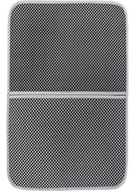 Resim Elekli Kedi Tuvalet Önü Paspası, Katlanabilir, 82 X 60 Cm, Gri 21 x 21 