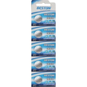 Resim Beston Pil Düğme 1616 3v (beşli Paket) 